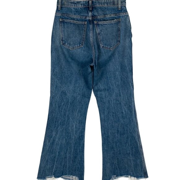 KHAITE Fargo Gabbie Jeans Raw Hem Size 29 - Picture 5 of 8